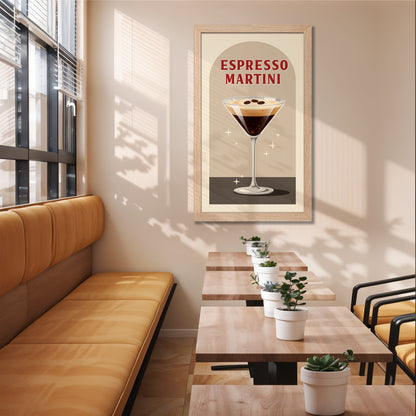 Espresso Martini Bar Art Print