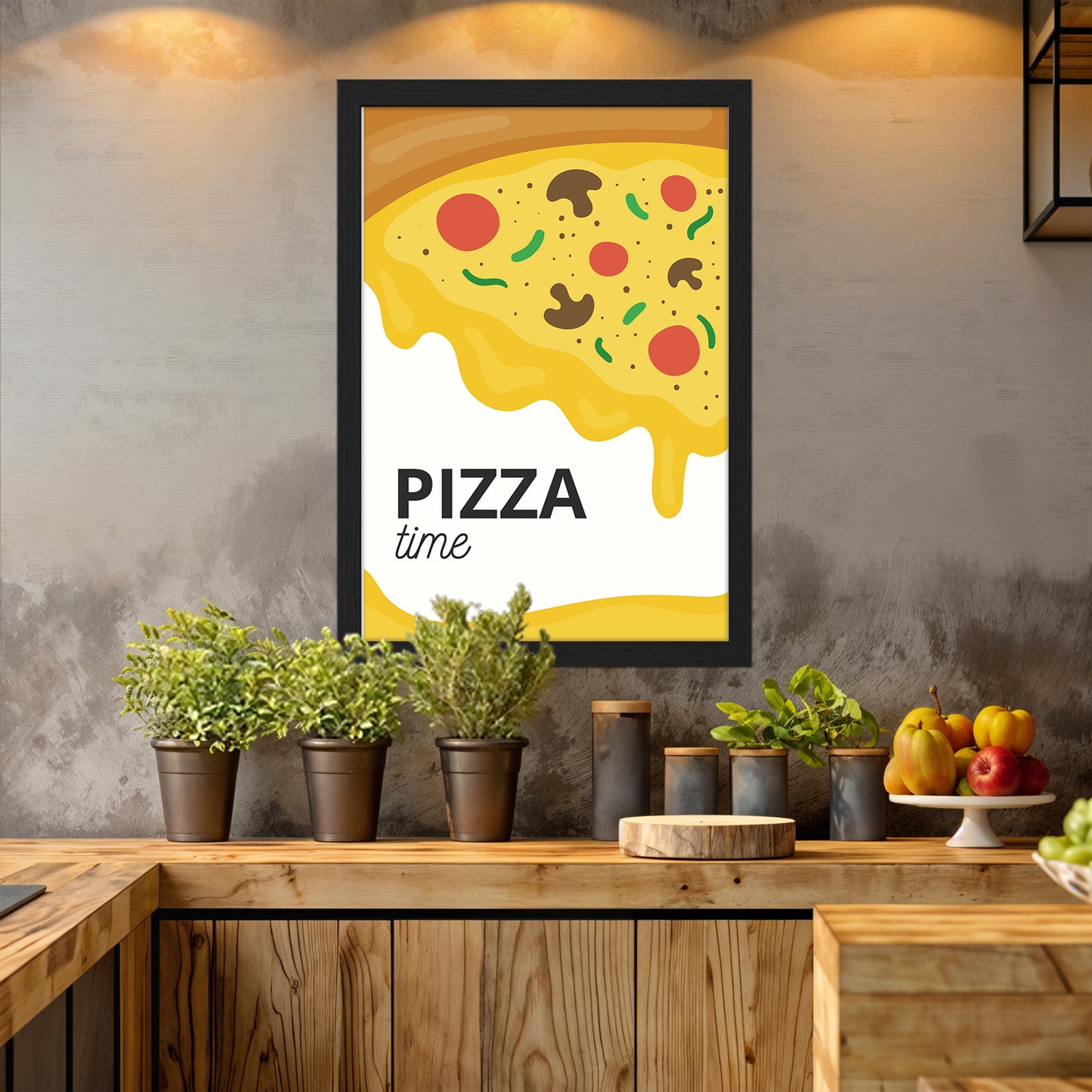 Slice Time Wall Frame