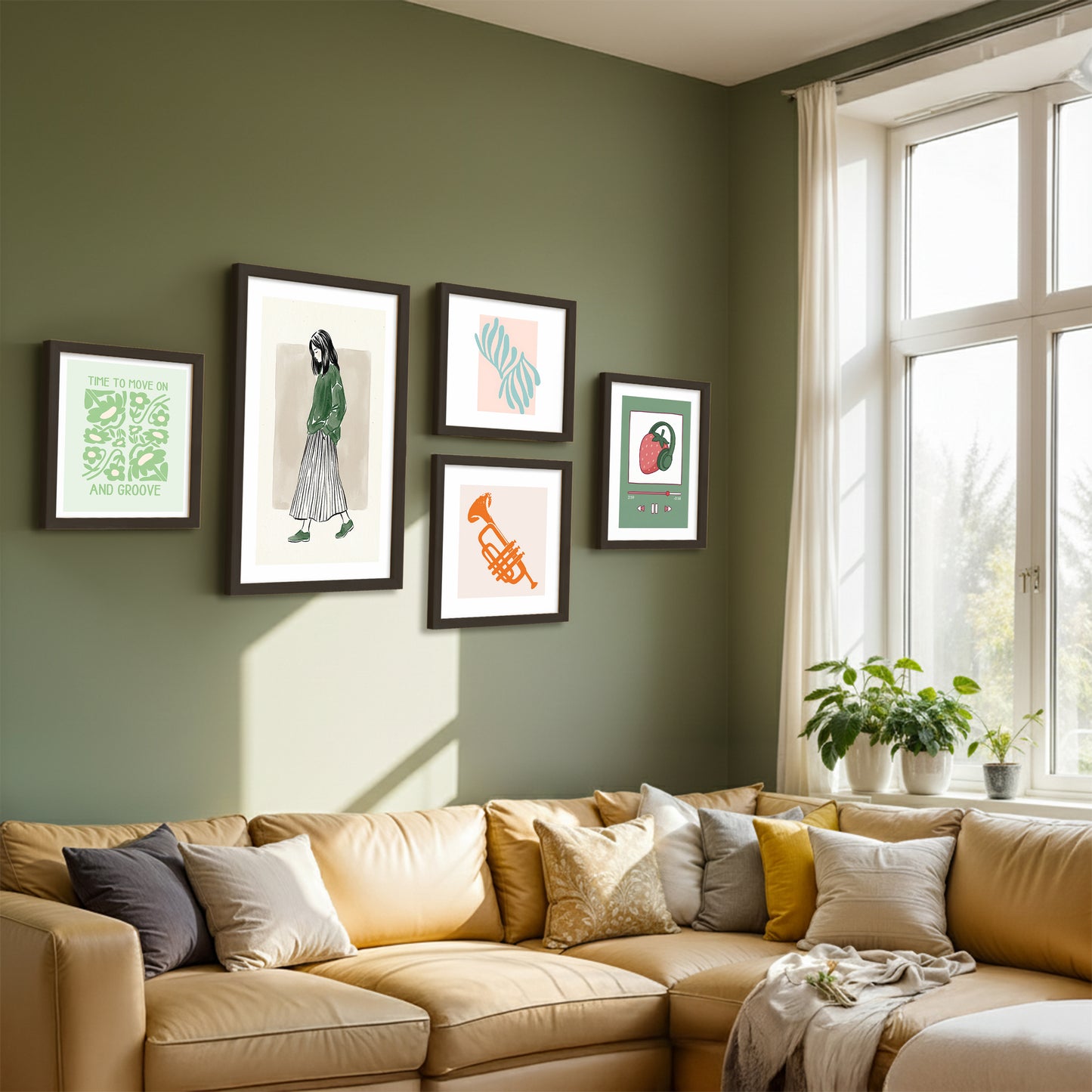 Nordic Wall Decor Set of 5