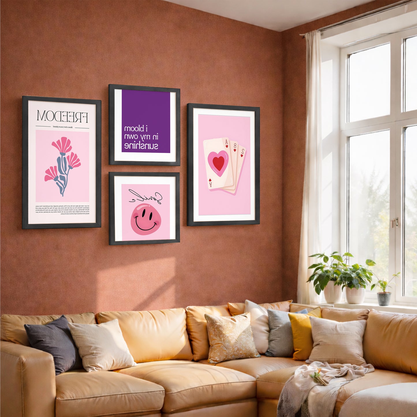 Blush Bliss Collection Set of 4