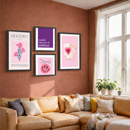 Blush Bliss Collection Set of 4
