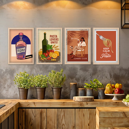 Gourmet Wall Art Set Wall Frame