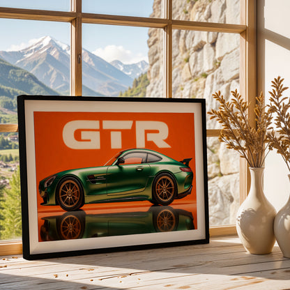 Mercedes-AMG GT R Wall Frame