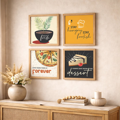 Kitchen Gallery Wall Art Set