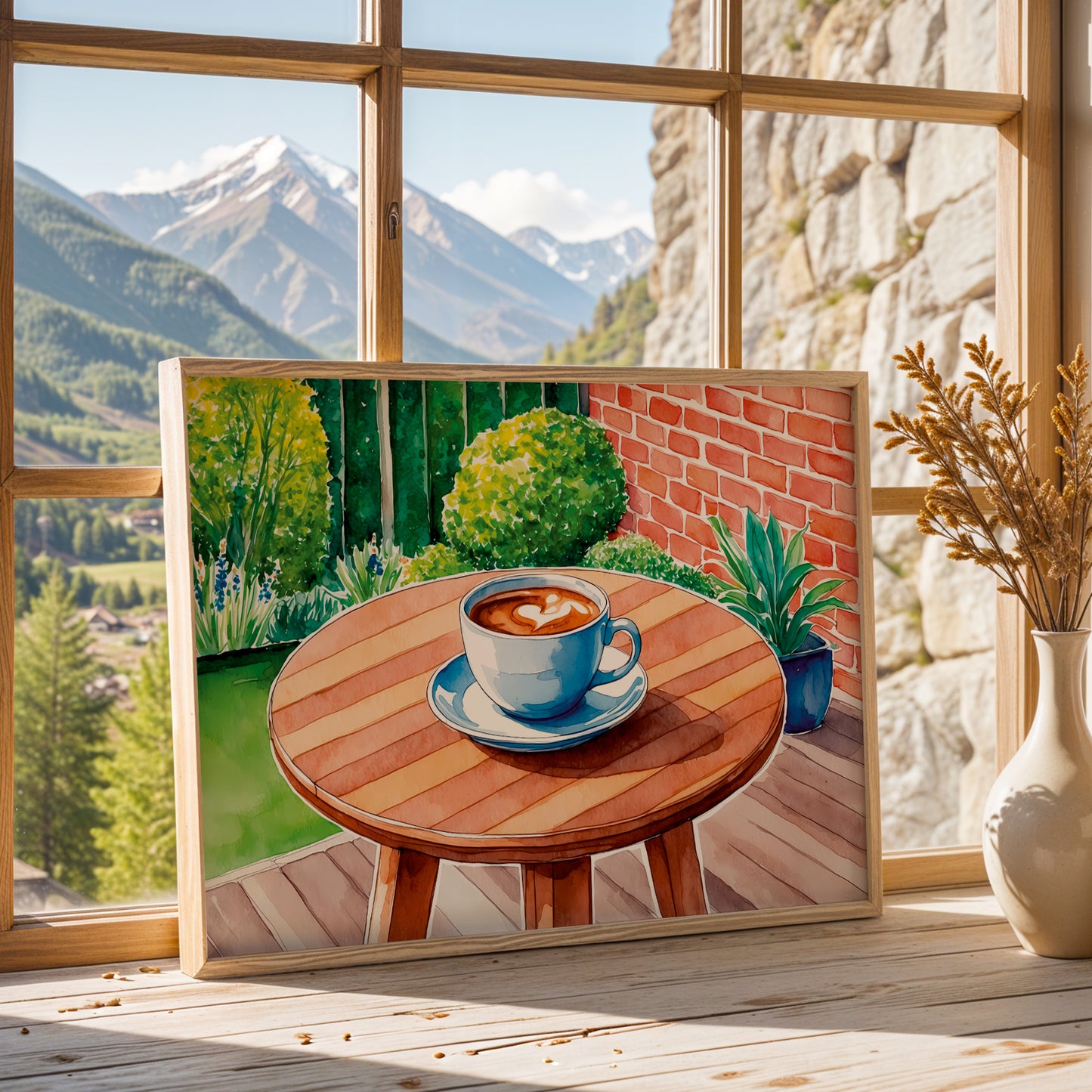 Morning Brew Patio Wall Art