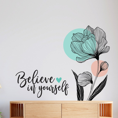 Believe in Yourself Wall Sticker