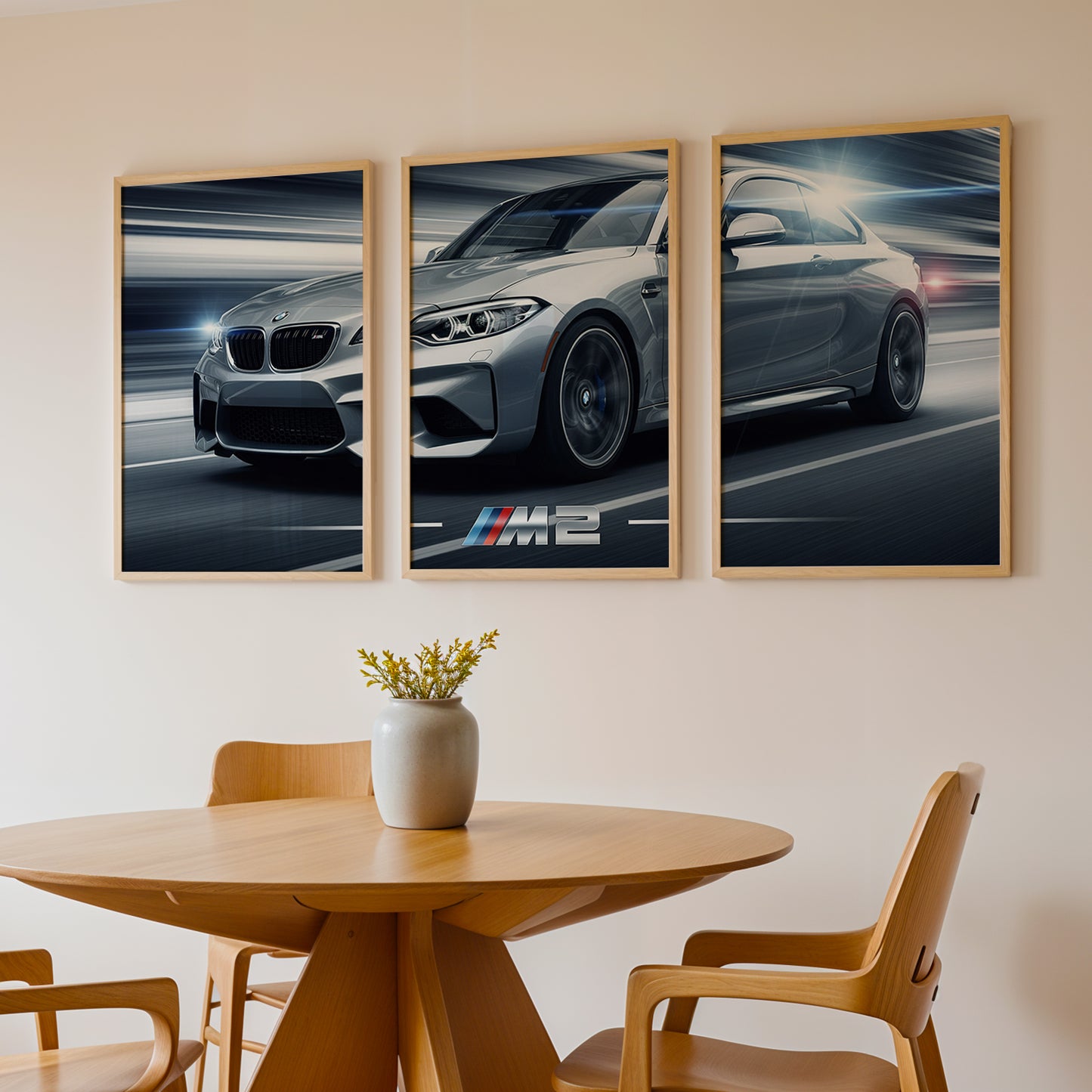 BMW M2 Wall Frame Set of 3