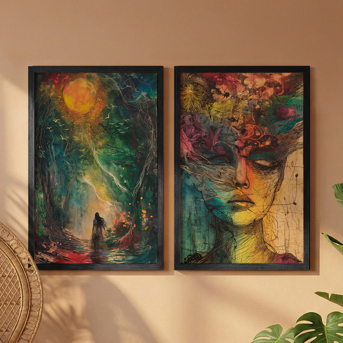 Dreamscape Portrait Wall Art Set