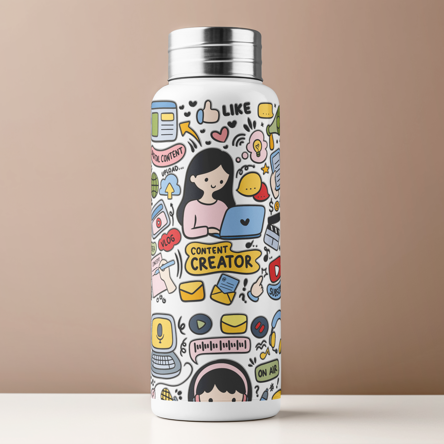 Cute Love & Shopping Sticker Pack