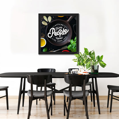 People & Food Art