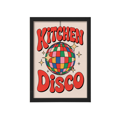 Kitchen Disco Wall Frame