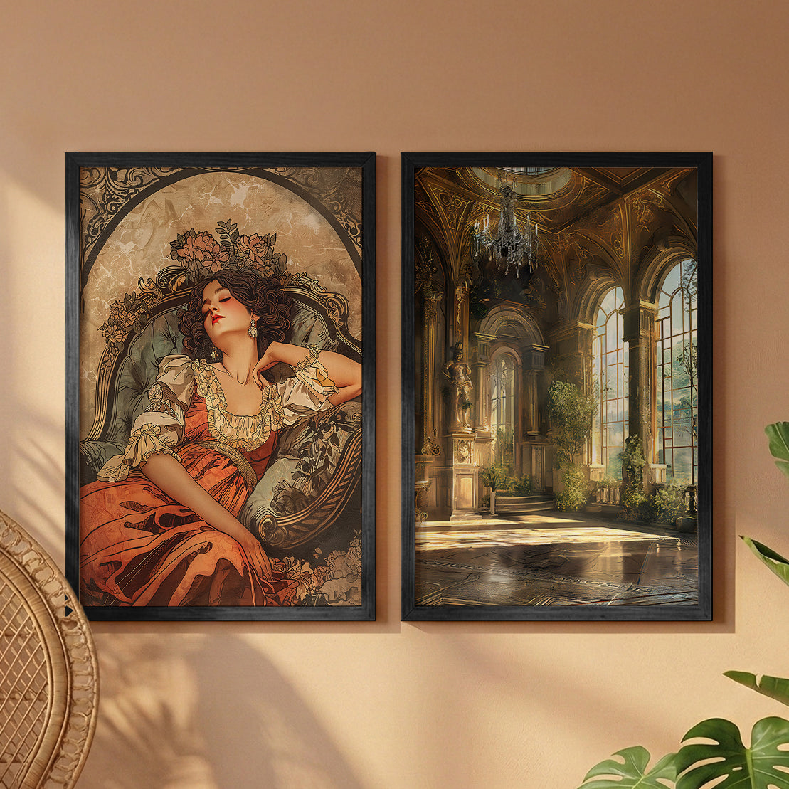 Vintage Elegance Poster Set
