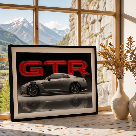 Nissan GT-R Signature Wall Frame
