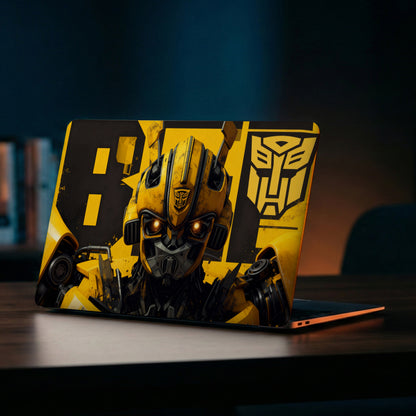 Autobot Bumblebee Tech Aesthetic Sci-Fi Laptop Skin