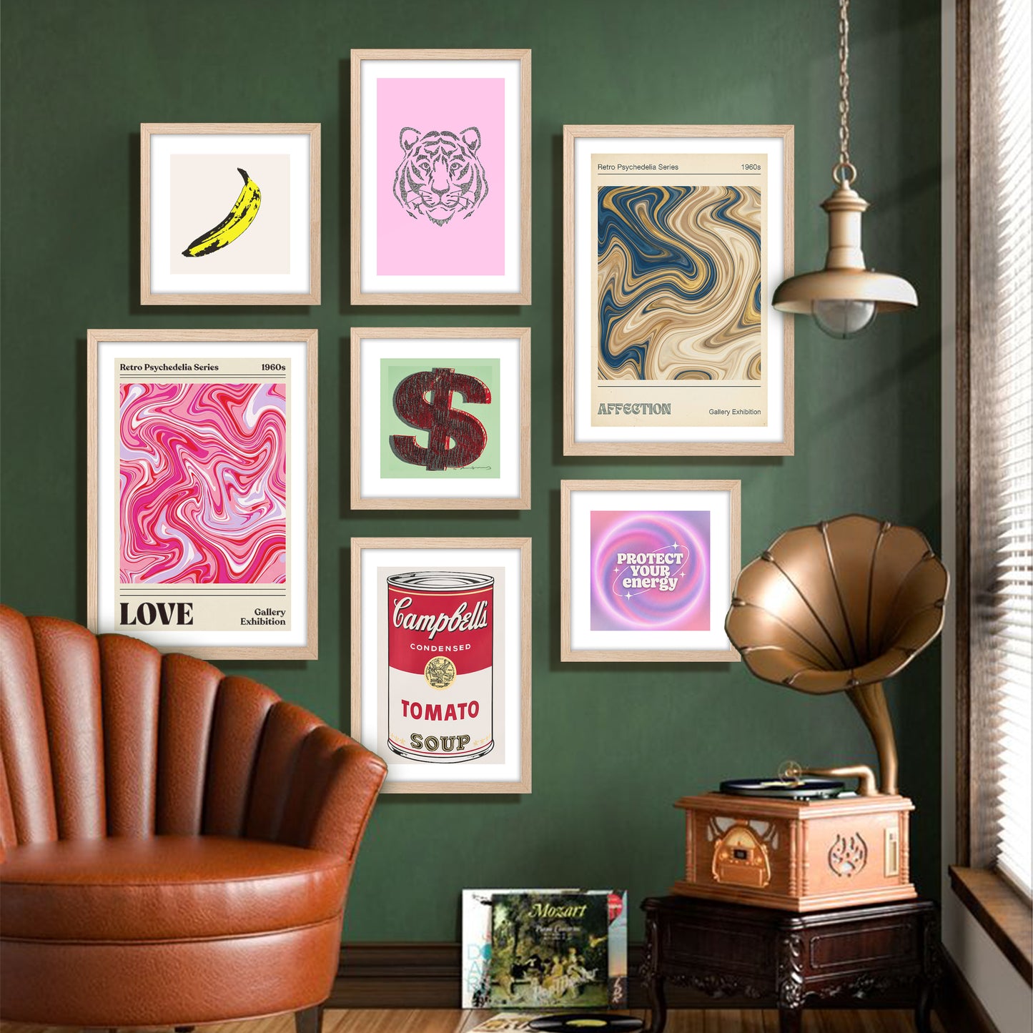 Creative Gallery Wall Set of 7