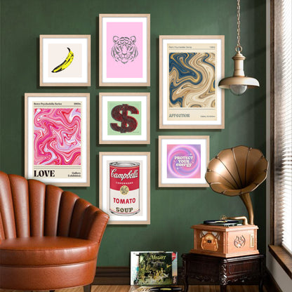 Creative Gallery Wall Set of 7