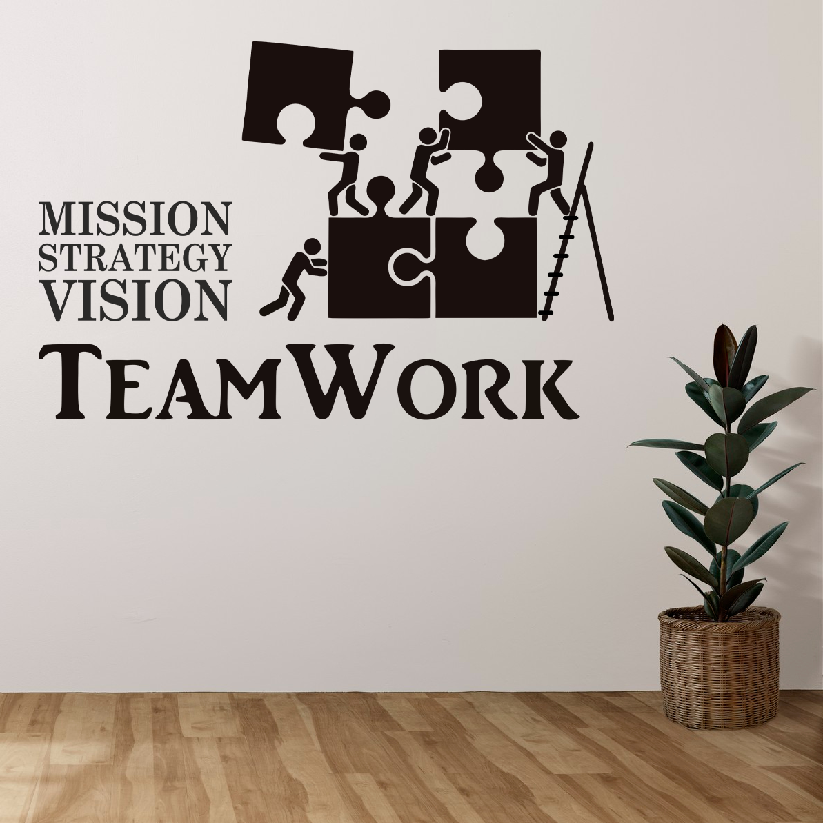 Teamwork Vision Wall Sticker