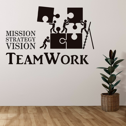 Teamwork Vision Wall Sticker