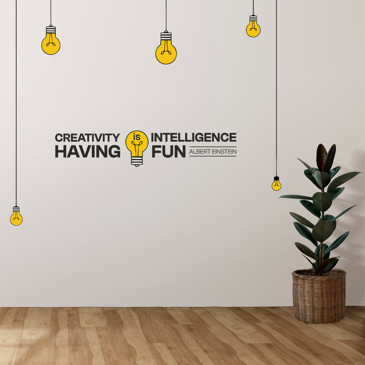Think Big Different Wall Sticker
