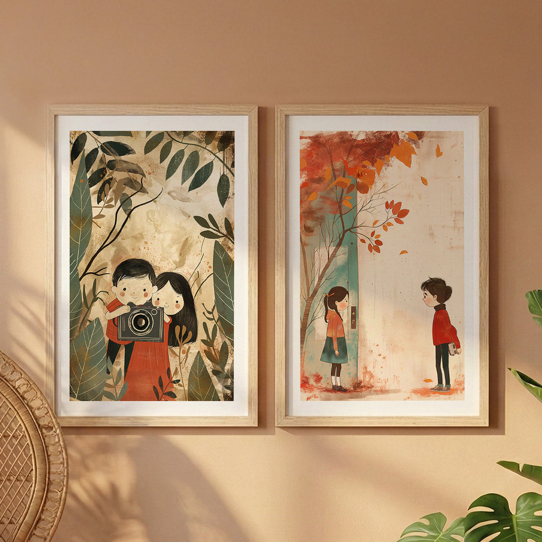 Whimsical Love Wall Art Set