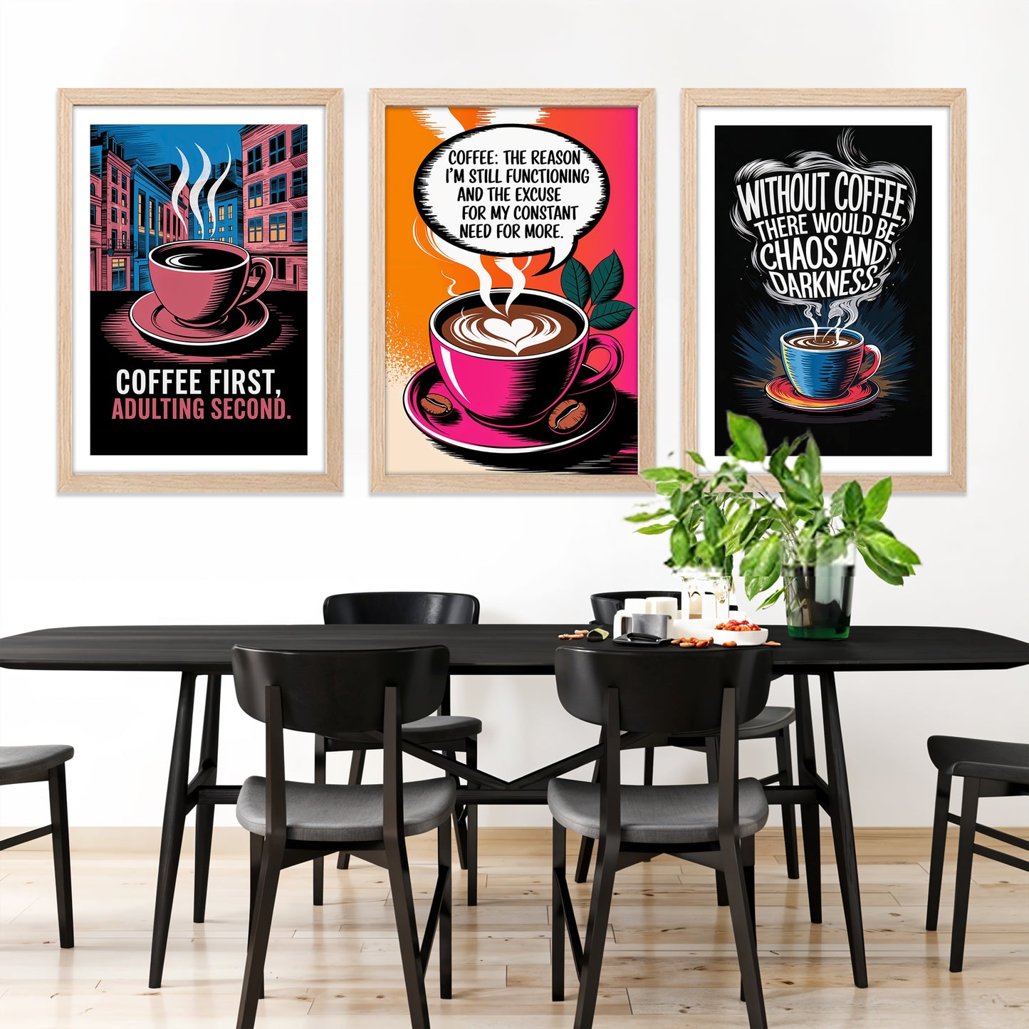 Coffee Wall Frame Set