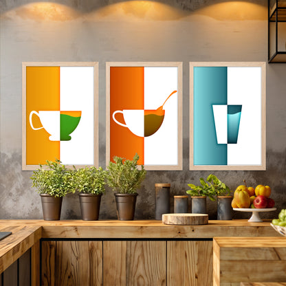 Modern Abstract Food Art Prints