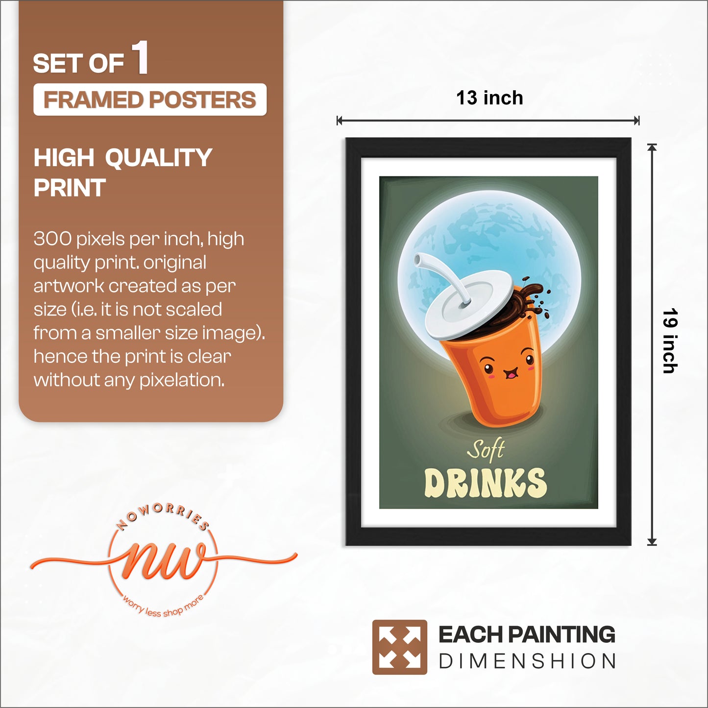 Cool Sip Wall Frame