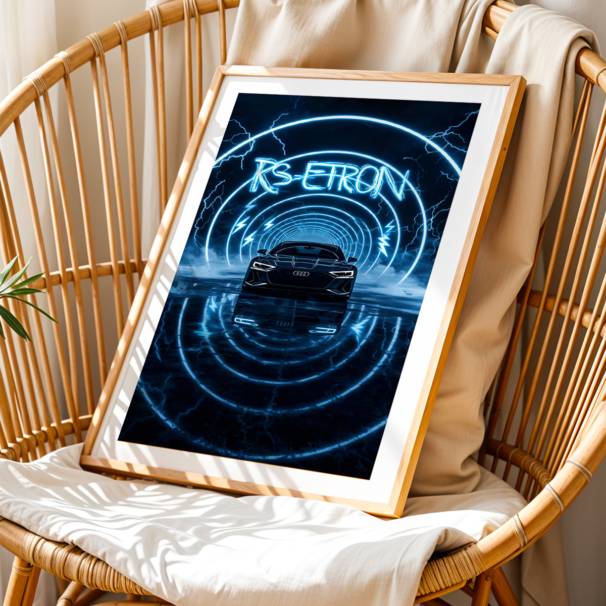 Audi RS e-tron Electric Pulse Wall Frame