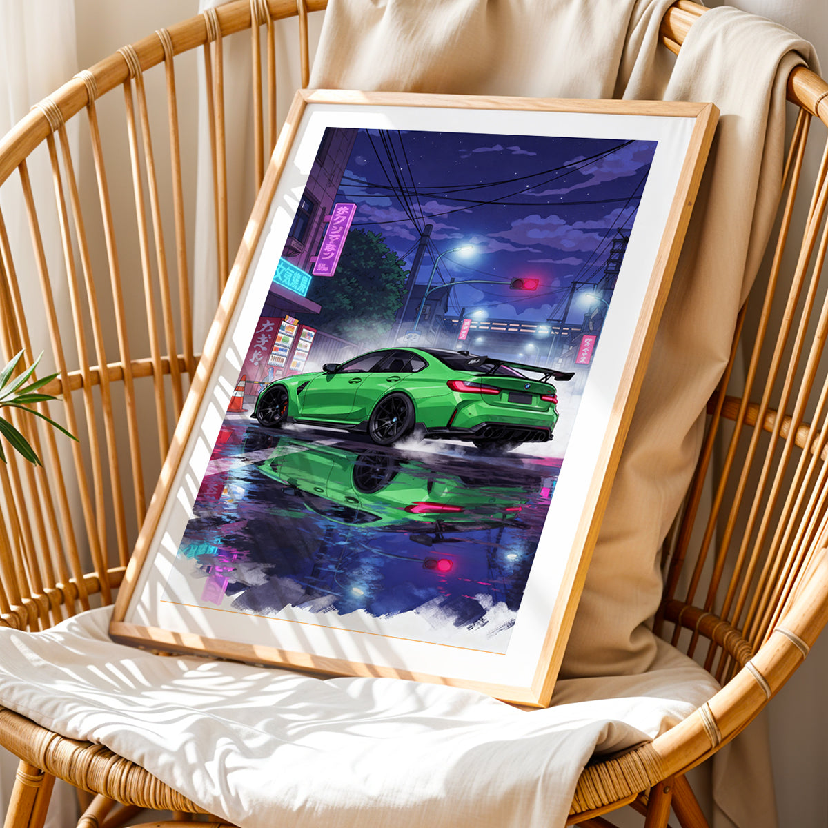 Urban Speed Car Wall Art