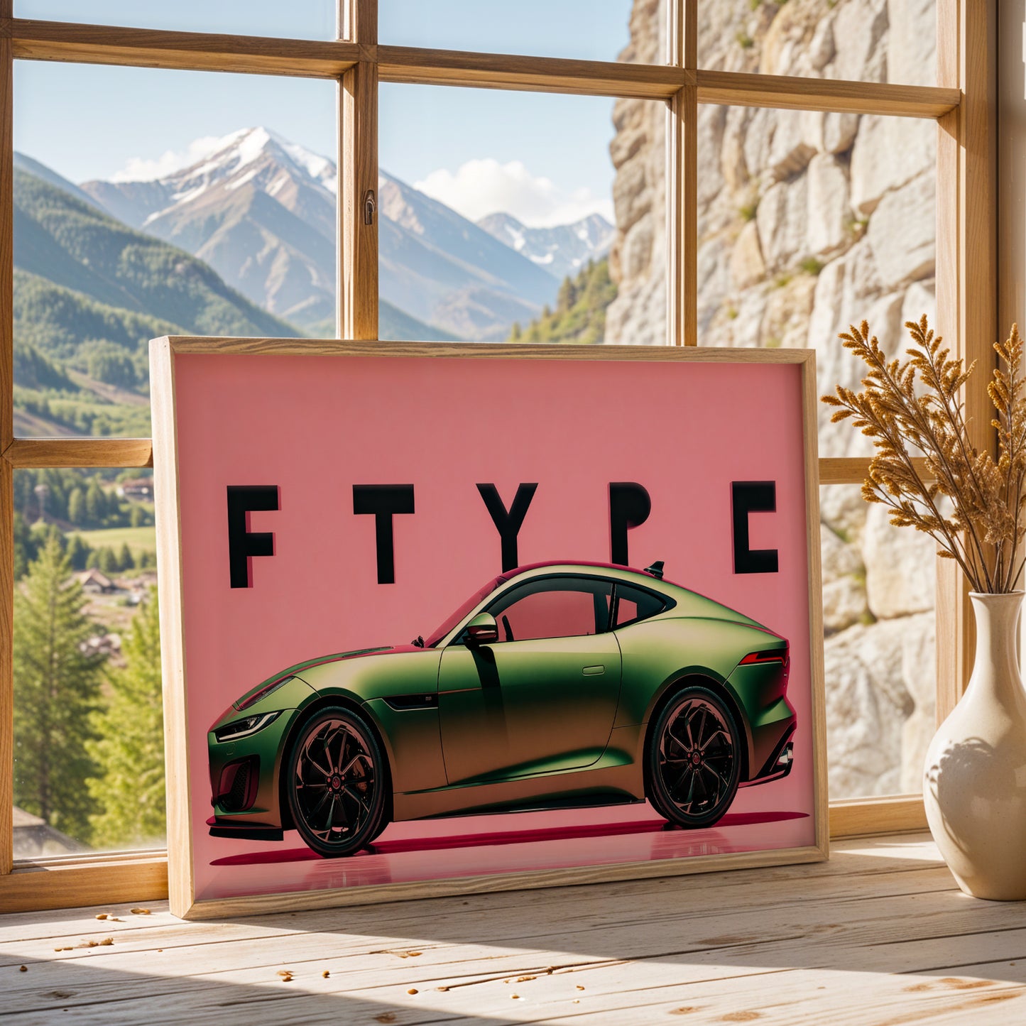 Jaguar F-Type Performance Wall Frame