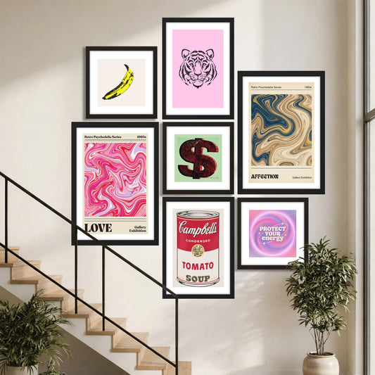 Creative Gallery Wall Set of 7