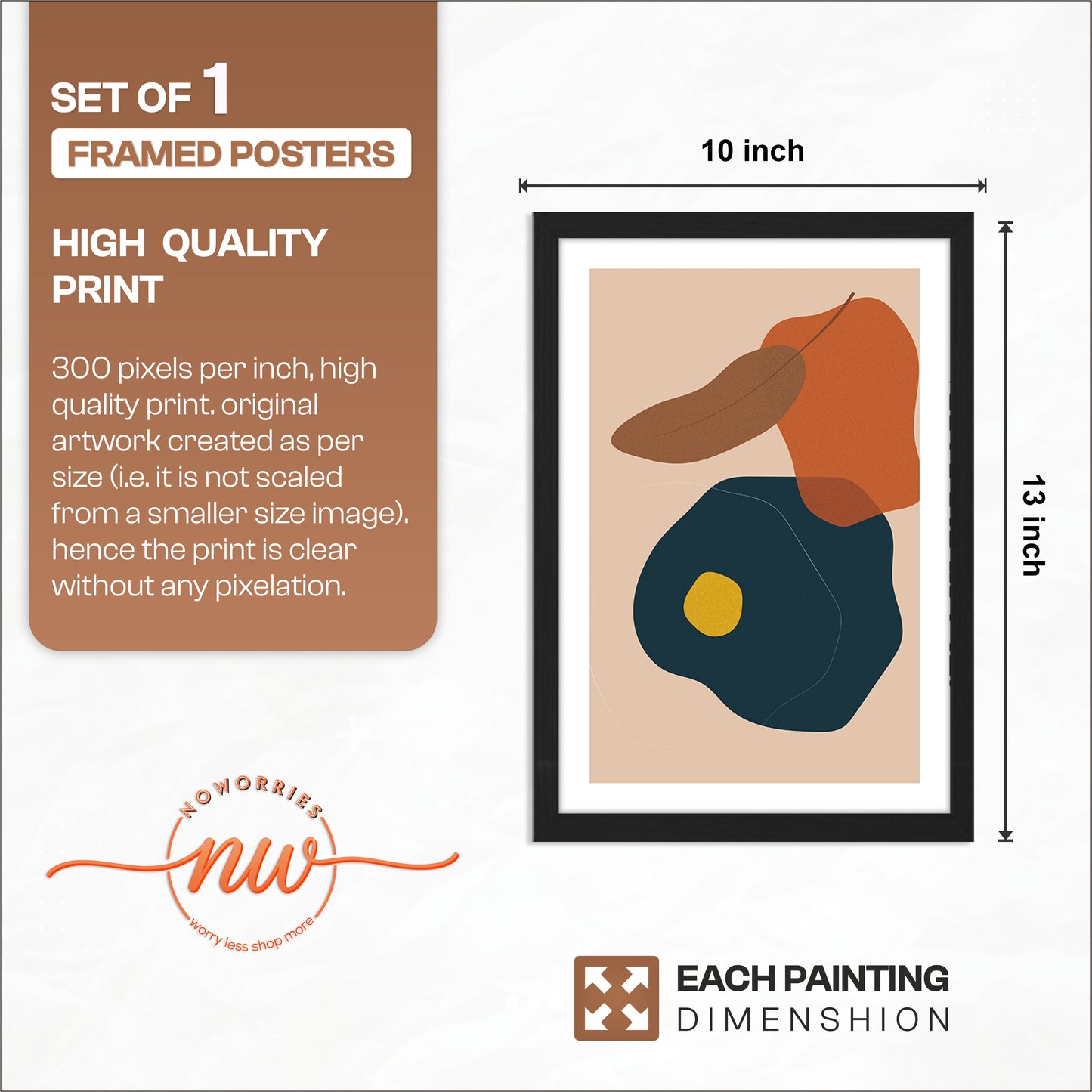 Minimal Shape Wall Frame