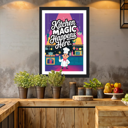 Kitchen Magic Wall Frame