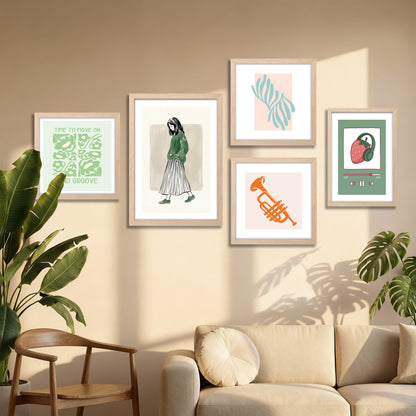 Nordic Wall Decor Set of 5