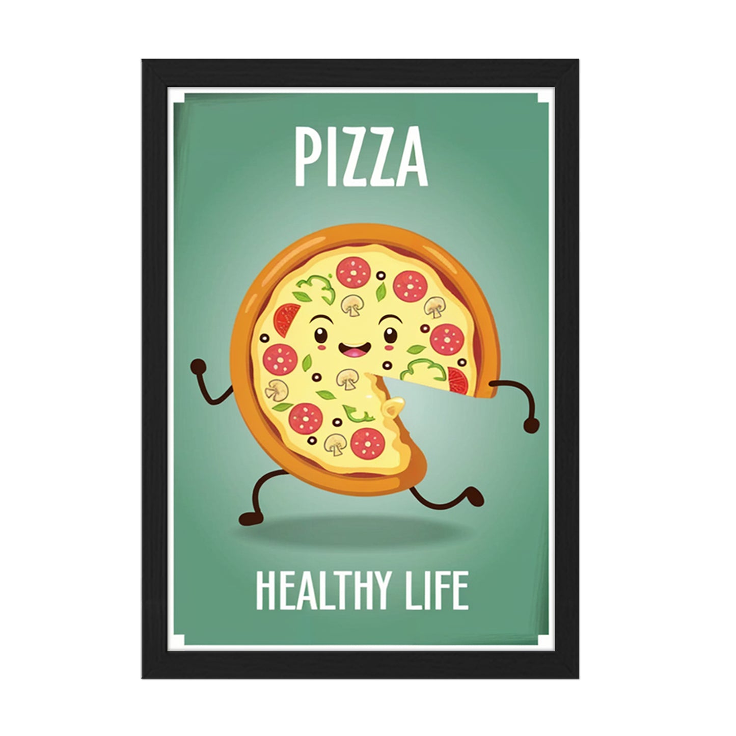 Pizza Run Wall Frame