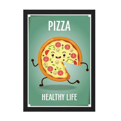 Pizza Run Wall Frame