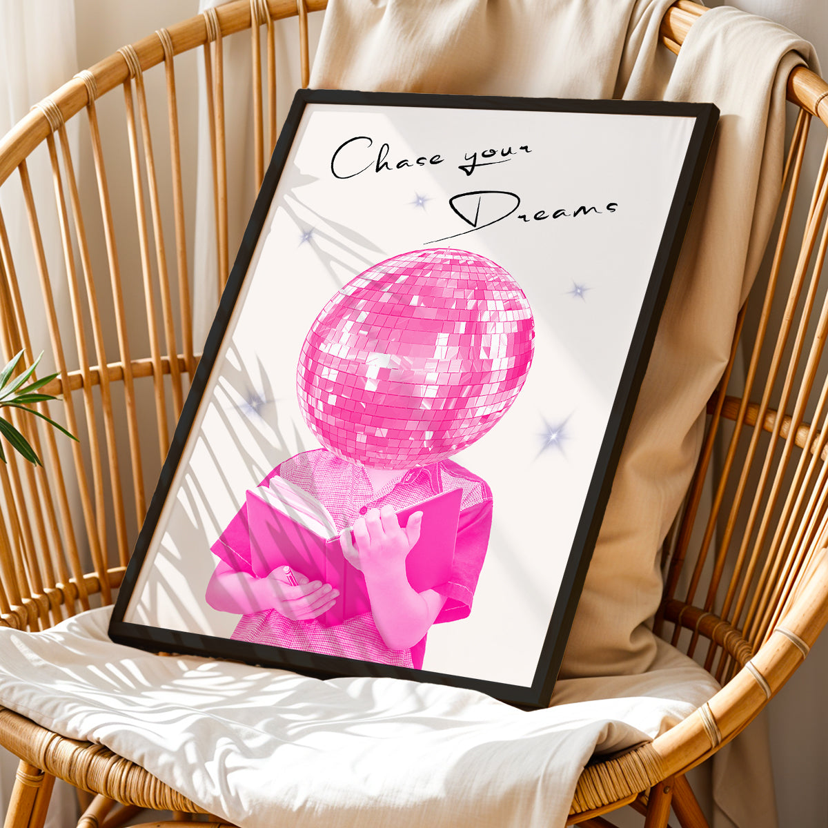 Chase Your Dreams Motivational Poster