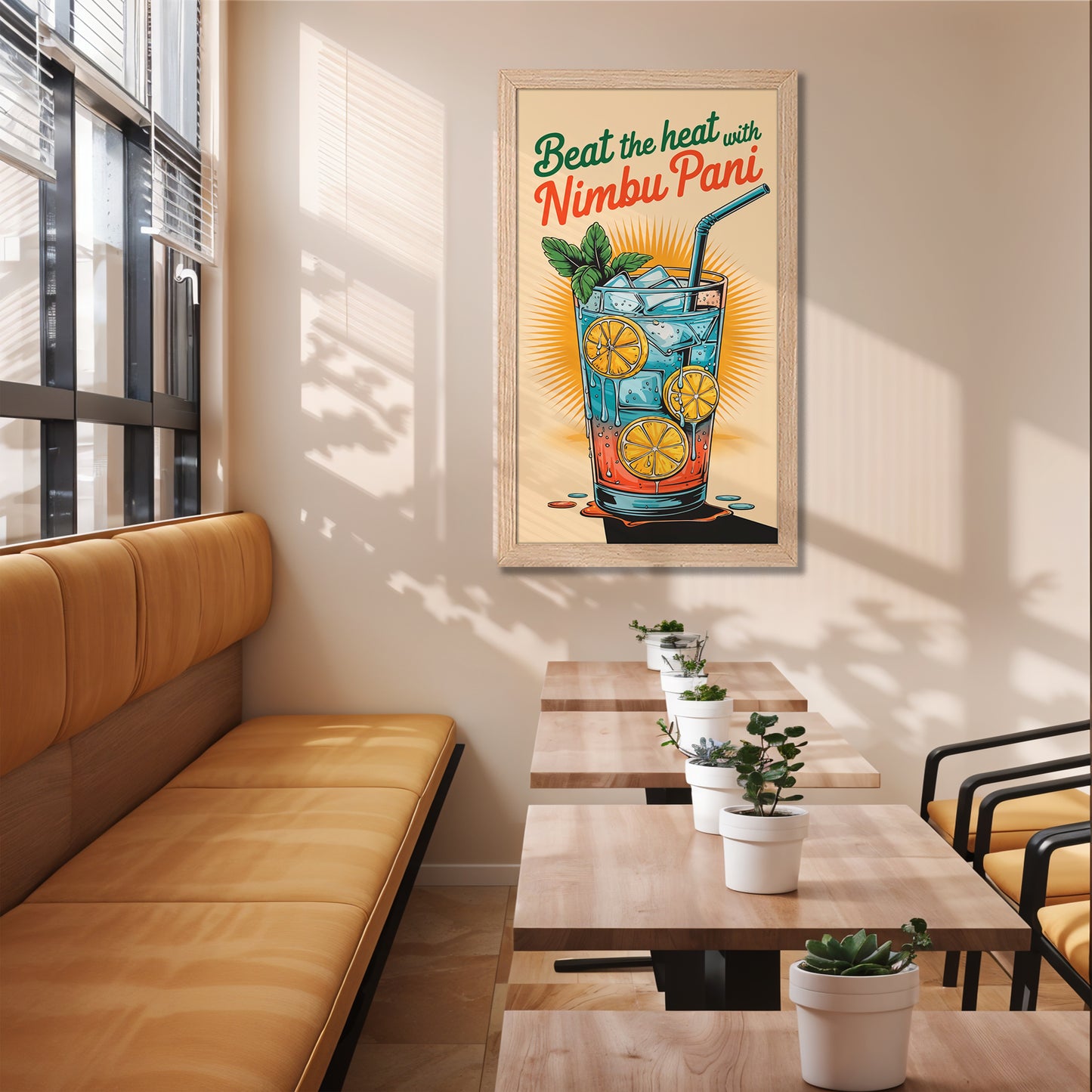 Nimbu Pani Vintage Poster