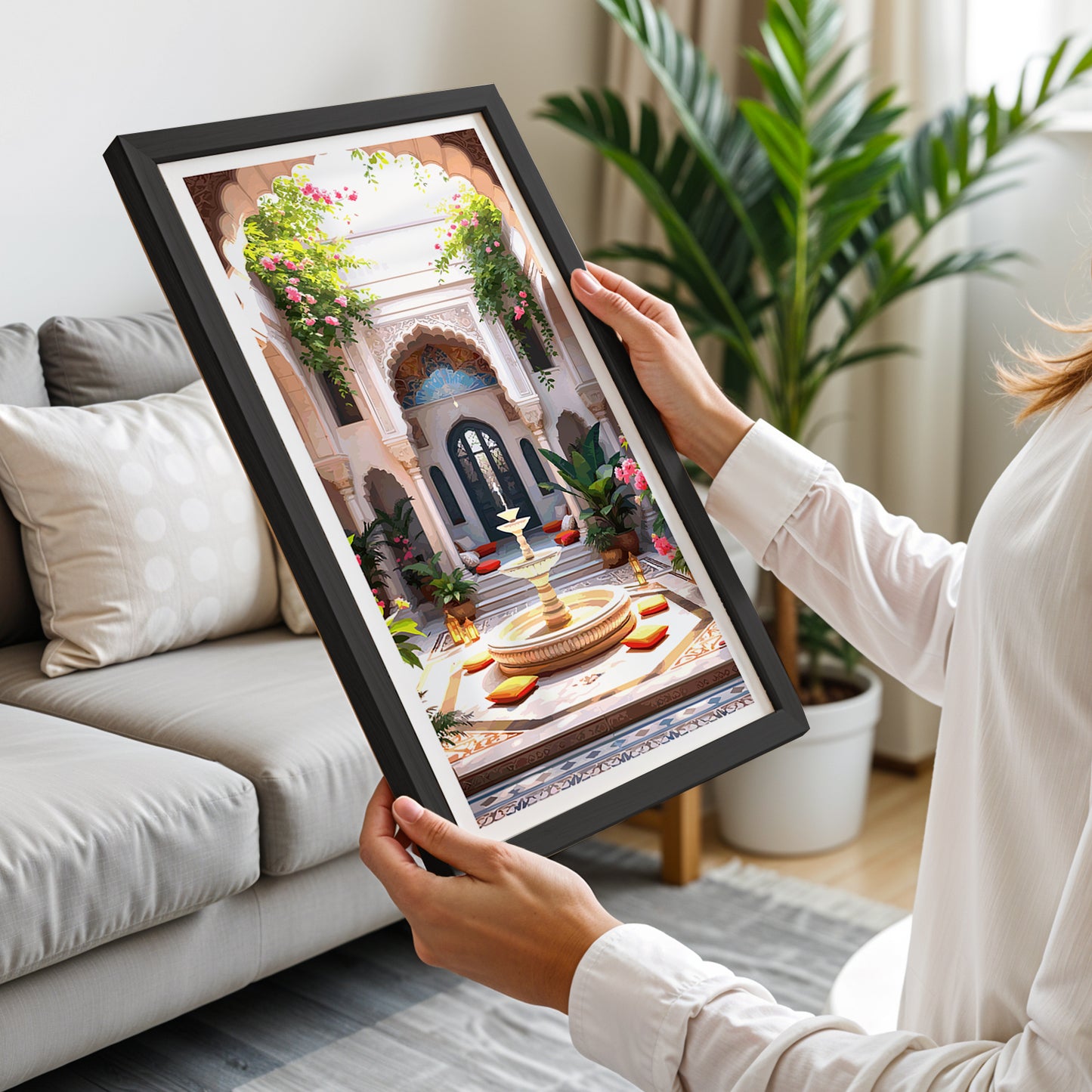 Royal Courtyard Wall Frame