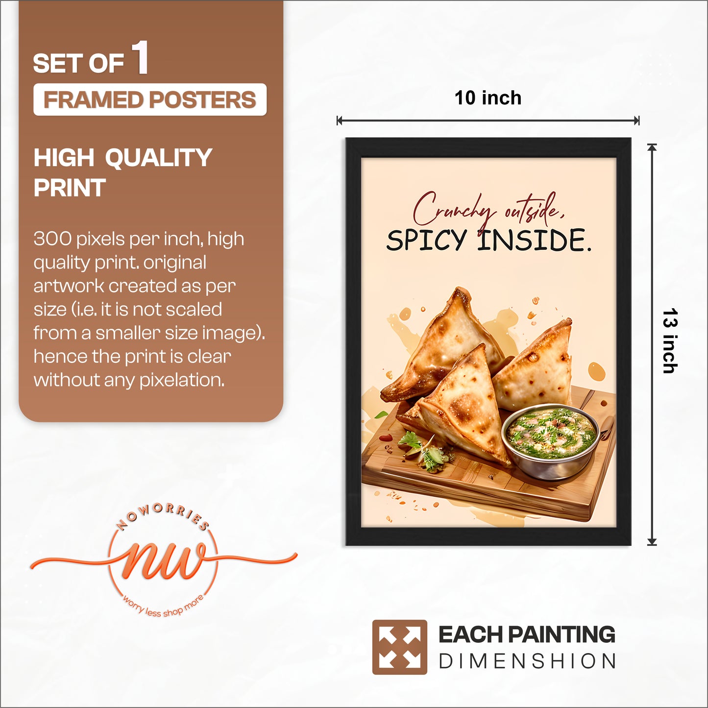 Spicy Crunch Wall Frame