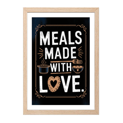 Made With Love Wall Frame
