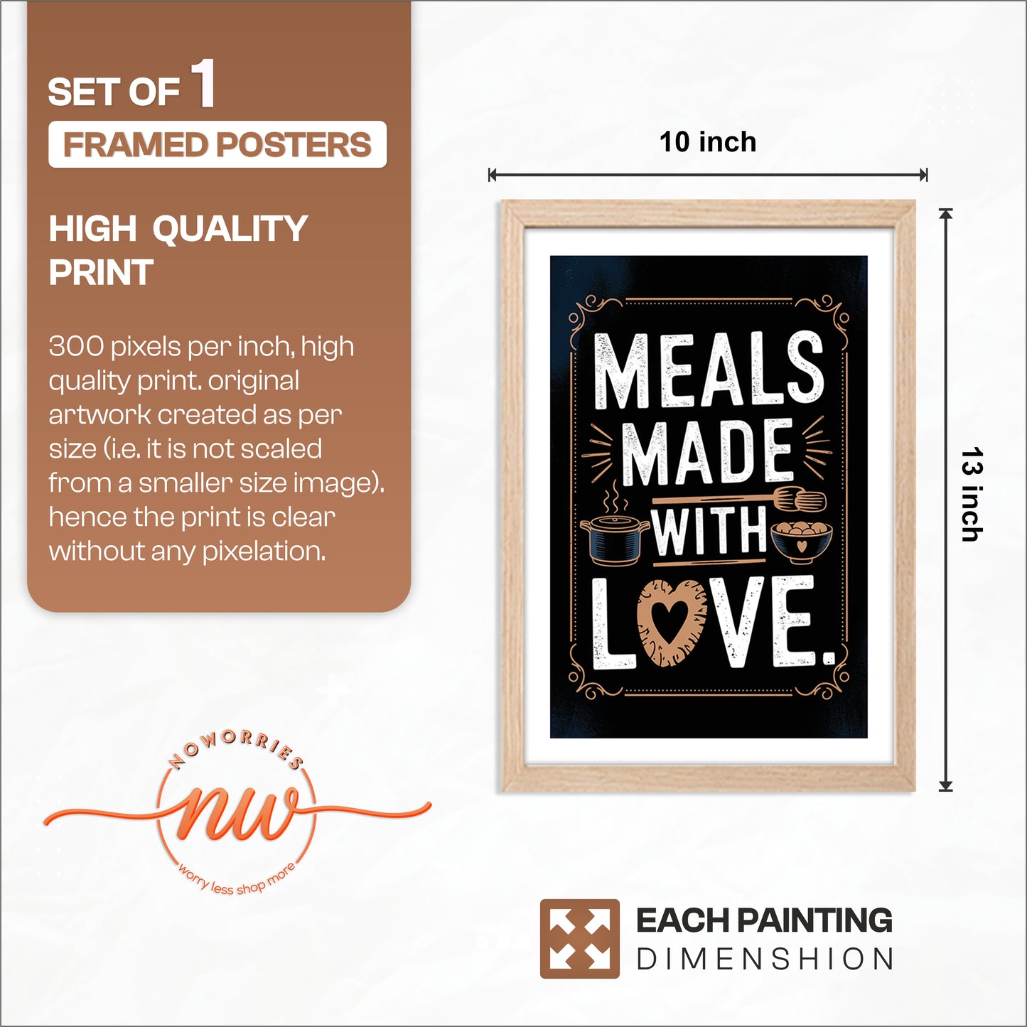 Made With Love Wall Frame
