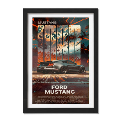 Mustang Fury Wall Frame