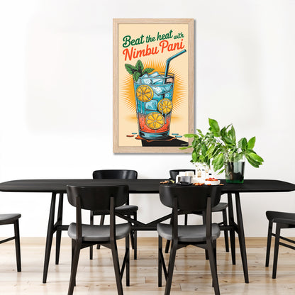 Nimbu Pani Vintage Poster
