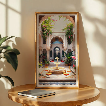 Royal Courtyard Wall Frame