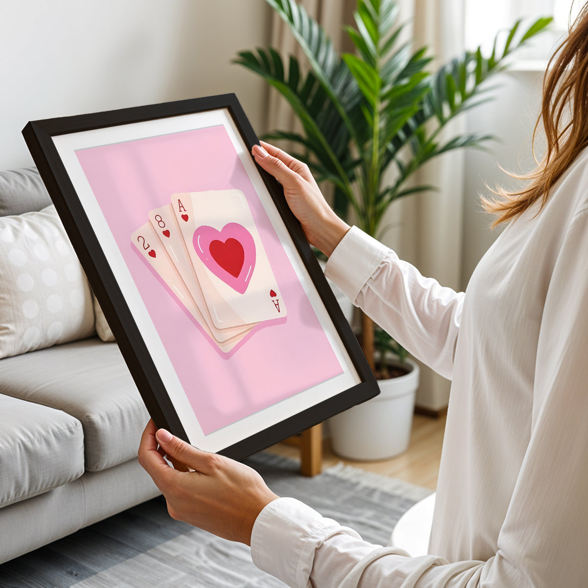 Love Cards wall Frame