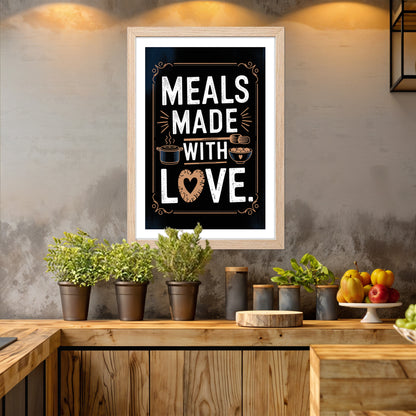 Made With Love Wall Frame