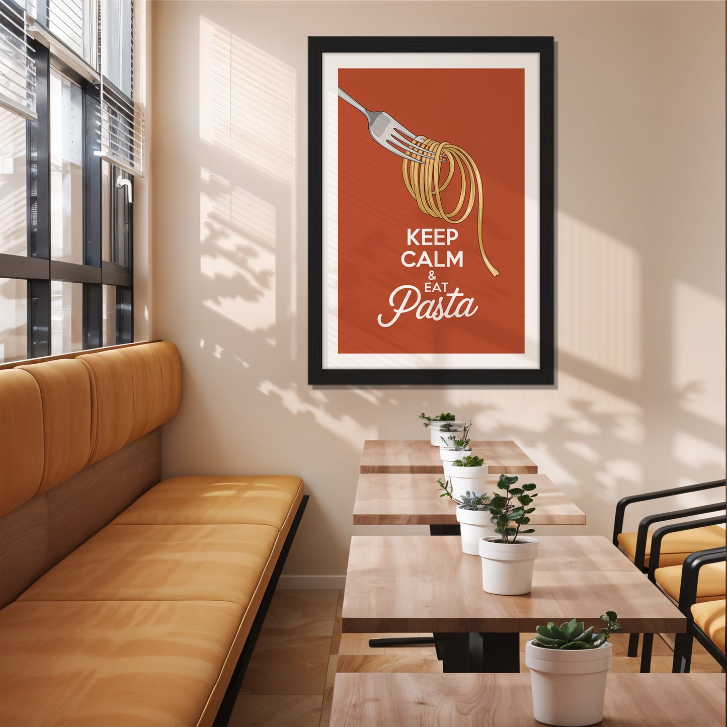Pasta Twist Wall Frame