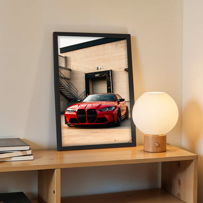 BMW M4 Wall Frame