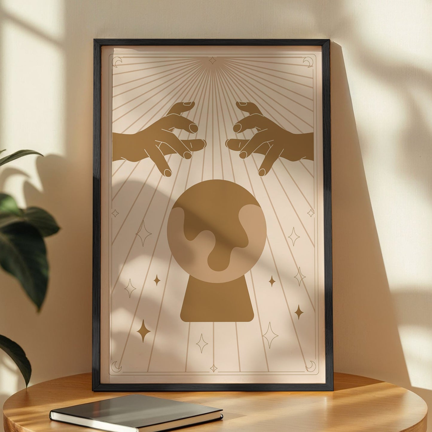 Mystic Crystal Ball Wall Art